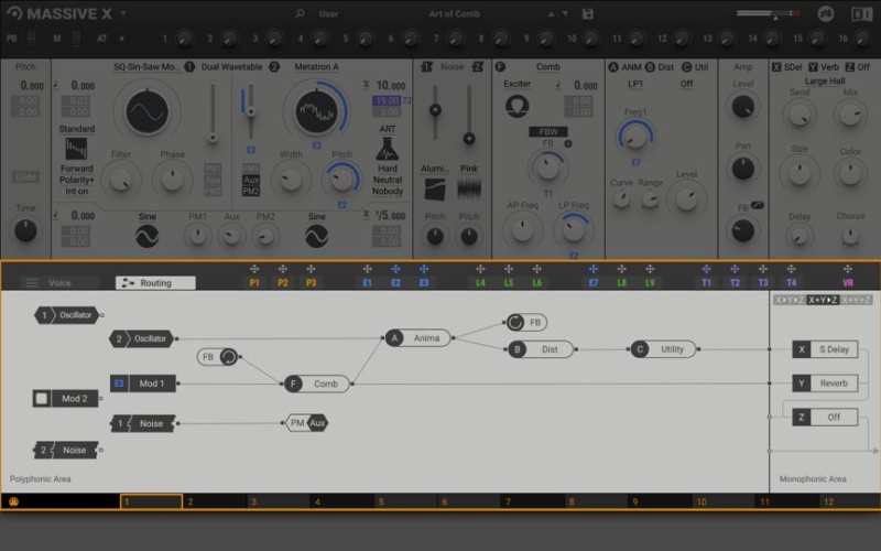 Созданный с нуля Native Instruments MASSIVE X