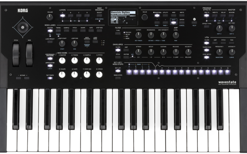 Korg Wavestate радикально переосмысленный Wave Sequencing 2.0