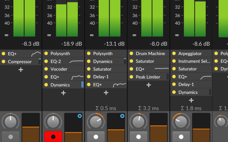 Bitwig Studio 3.2 бета с новыми функциями, эквалайзером и сатуратором