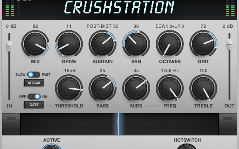 Eventide CrushStation новый плагин эффектов Distortion и Overdrive